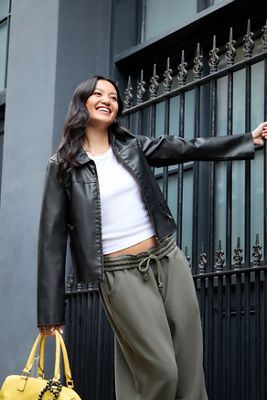 BDG Sadie Faux Leather Jacket