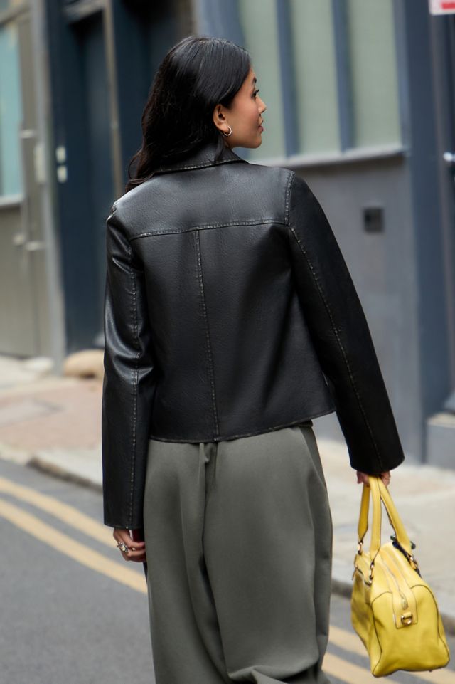 Chaqueta de Cuero Sintético Sadie BDG #3
