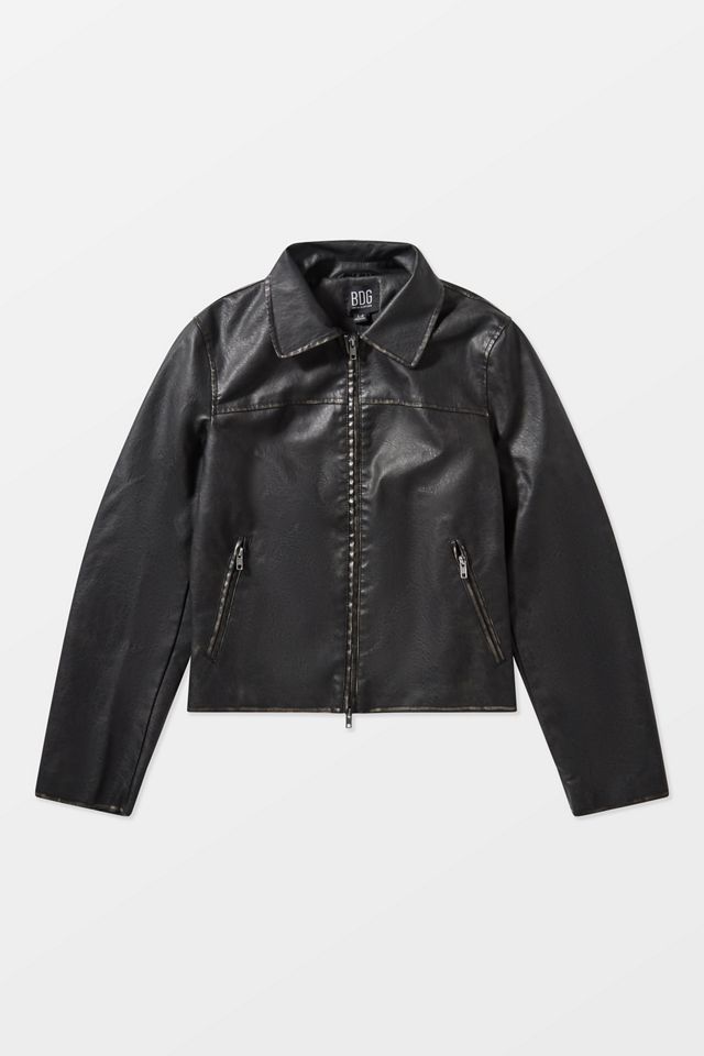 Chaqueta de Cuero Sintético Sadie BDG #5