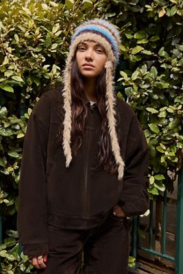 BDG Luca Faux Suede Workwear Jacket