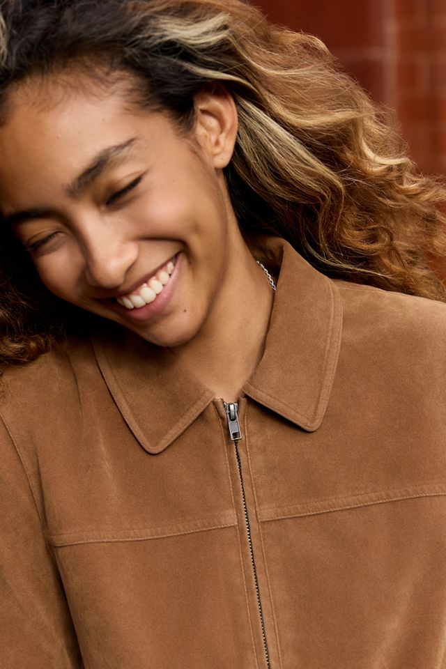 Veste en suédine ajustée BDG Sally #2