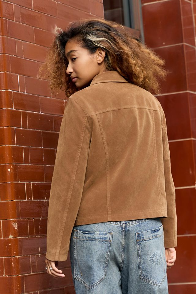 Veste en suédine ajustée BDG Sally #3