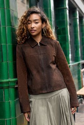 Giacca scamosciata BDG Sally