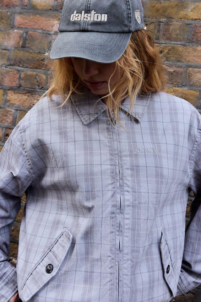 Veste Harrington réversible à carreaux BDG #3