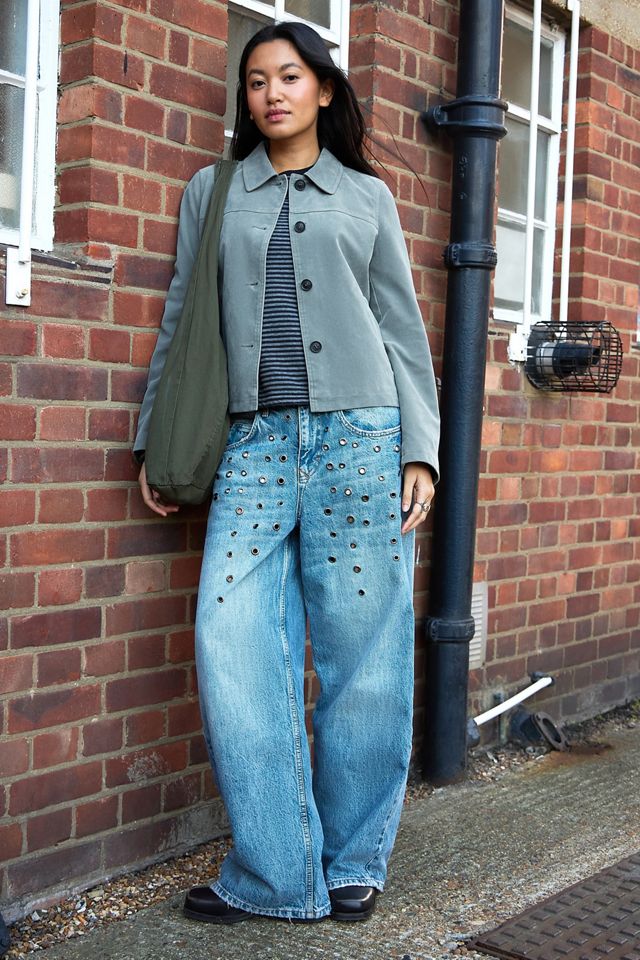 Giacca in Finta Pelle Scamosciata BDG Sydney #1