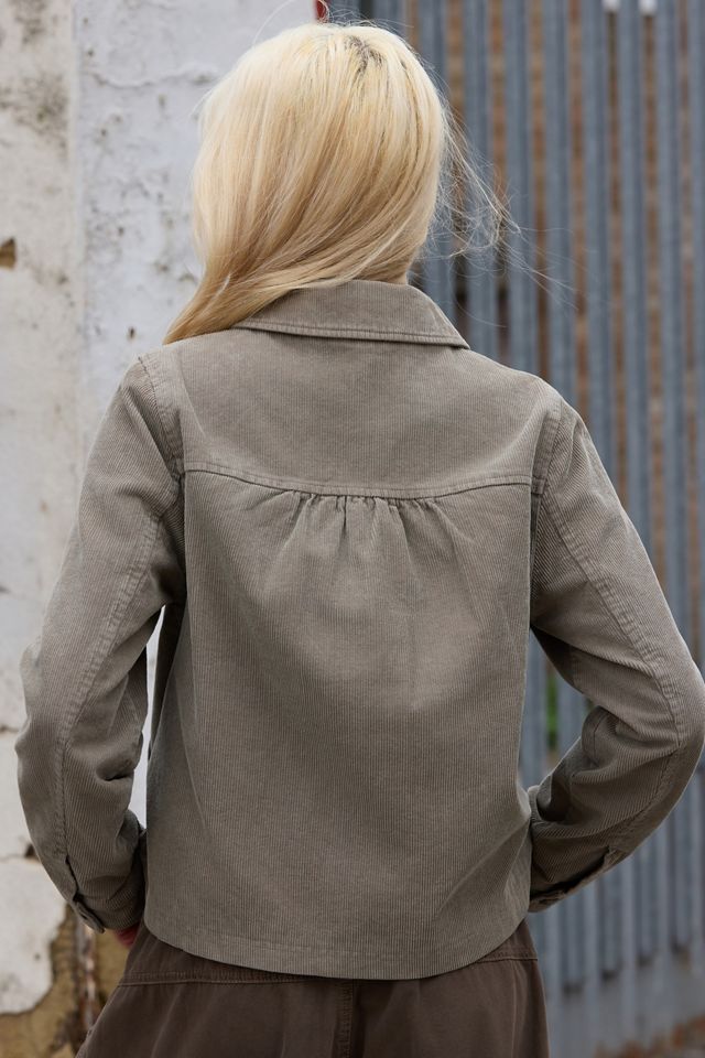 Cappotto Pea in Velluto a Coste BDG #3