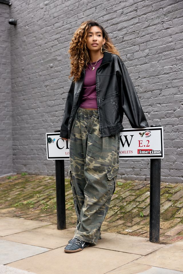Giacca Bomber in Finta Pelle BDG Conrad #1