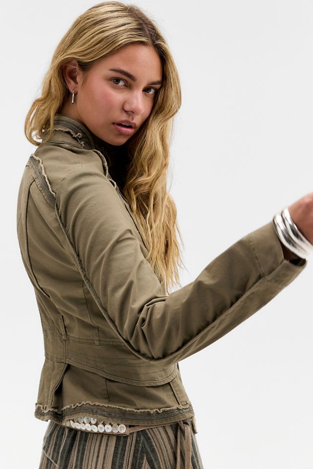 Silence + Noise Ara Fitted Jacket #3