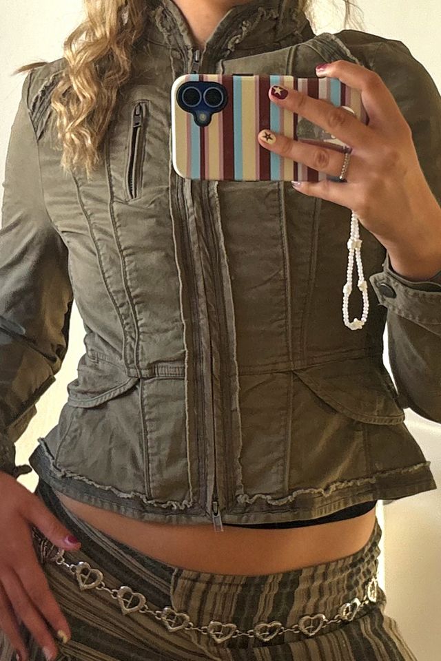 Silence + Noise Ara Fitted Jacket #2