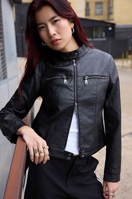 Levi's Faux Leather Levi Leather Trucker Jacket Uk Vintage