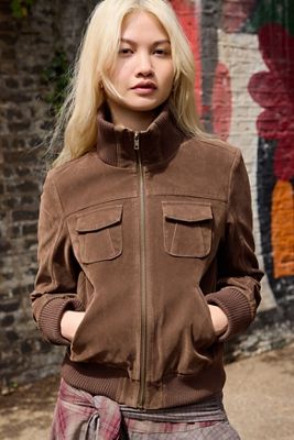BDG Romy Faux Suede Jacket