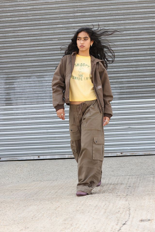Veste à capuche de skate en toile BDG #1
