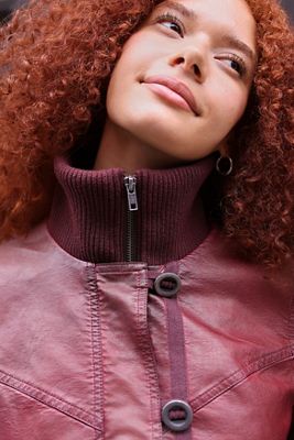 BDG Rocco Faux Leather Jacket