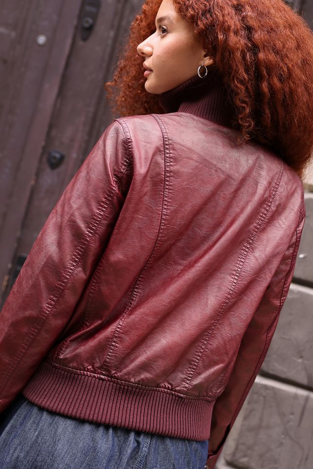 BDG Rocco Faux Leather Jacket #3