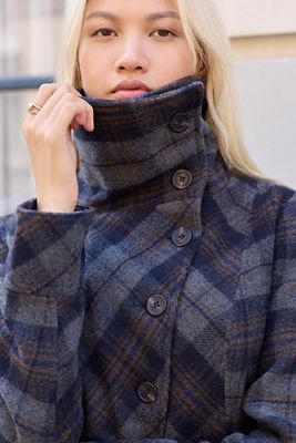 Veste en laine asymétrique UO Etna