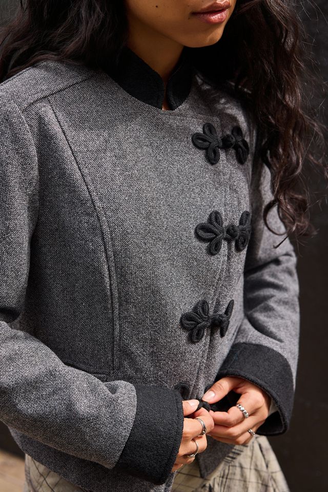 Kimchi Blue Celia Jacke mit Froschverschluss #1