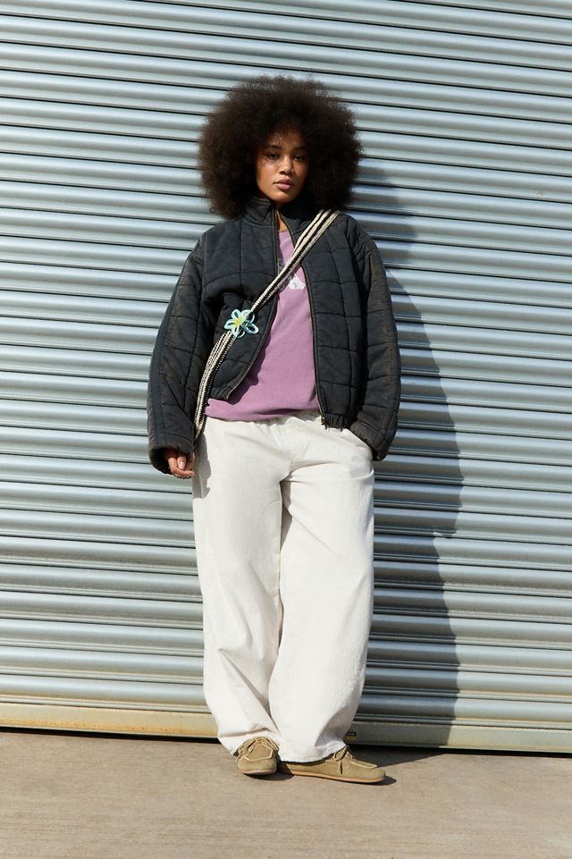 BDG Travis Jersey Bomber Jacket #1