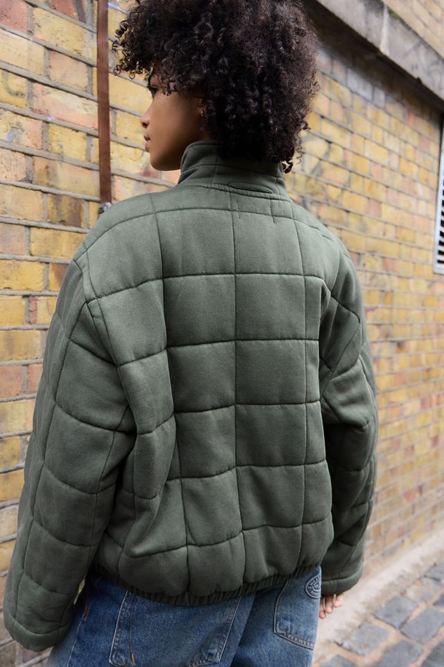 BDG Travis Quilted Bomber Jacket #3