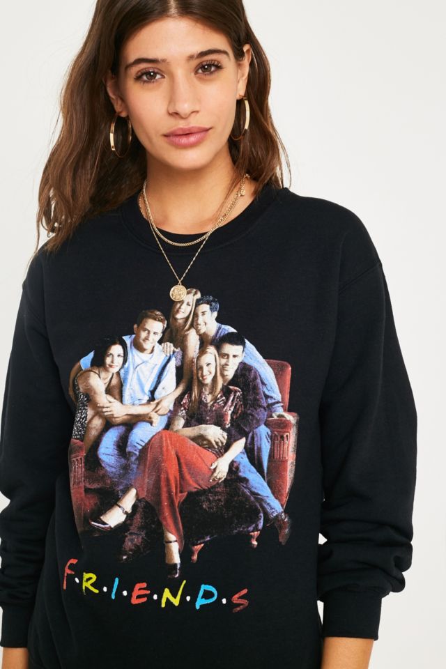 Sweatshirt ras du cou Friends style r tro Urban Outfitters FR