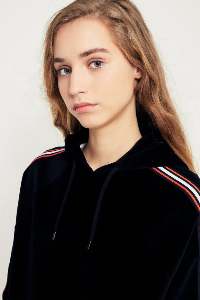 Sparkle & Fade Taped Velour Hoodie #2