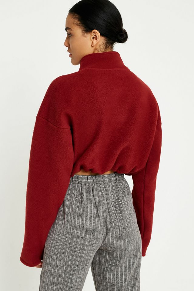 Light Before Dark Fleece Funnel Neck Track Top #4