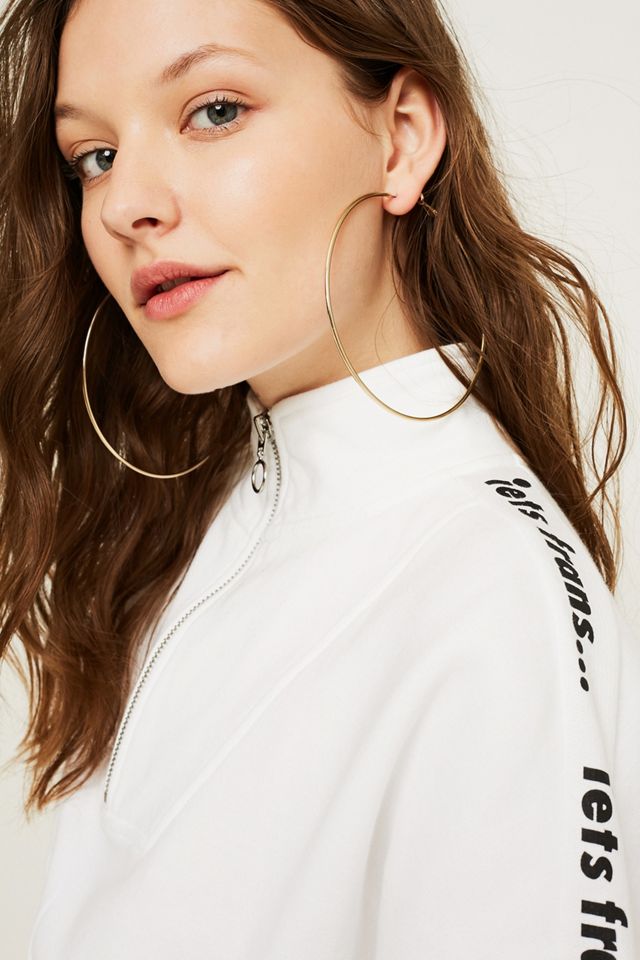 iets frans…White Logo Taped Sleeve Track Top #1