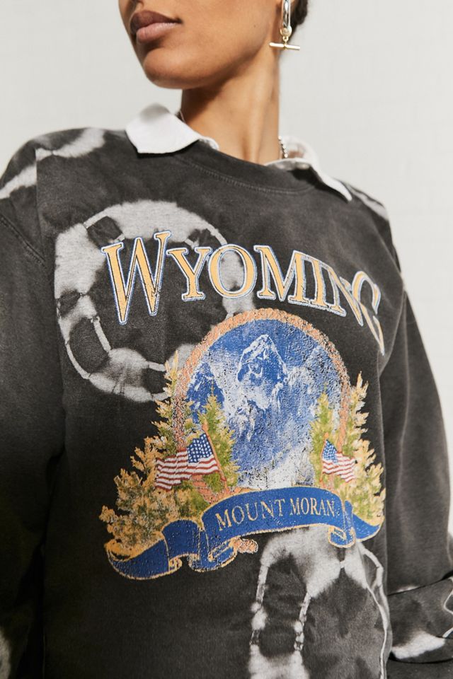 UO Wyoming Tie-Dye Sweatshirt #1