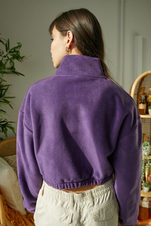 Urban outfitters cropped outlet fleece