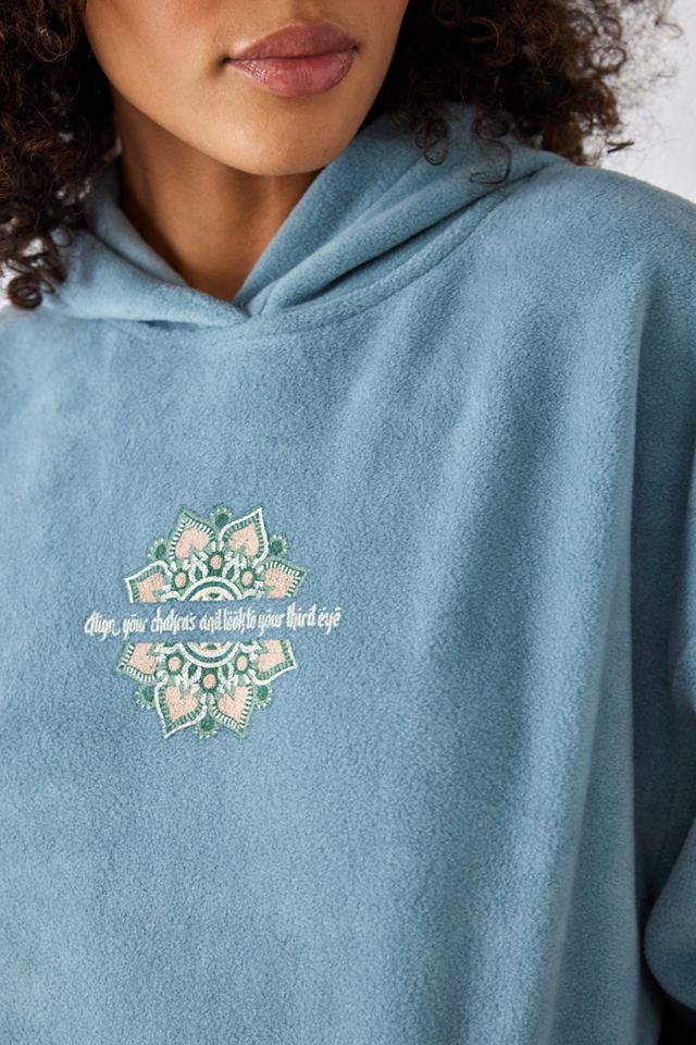 UO Mandala Fleece Hoodie | Urban Outfitters UK
