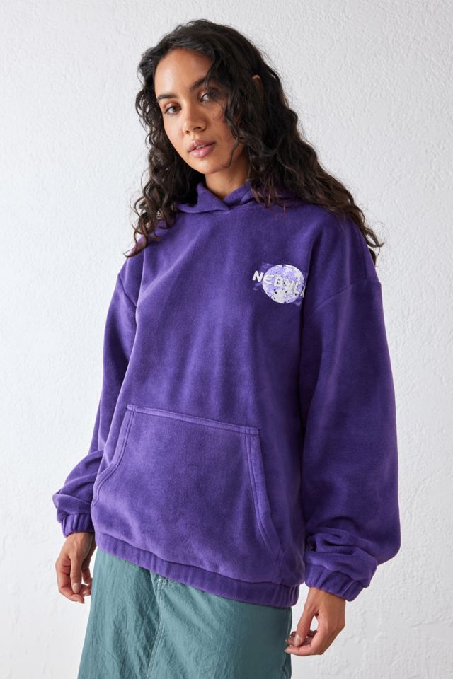 UO La Luna Fleece Hoodie | Urban Outfitters UK