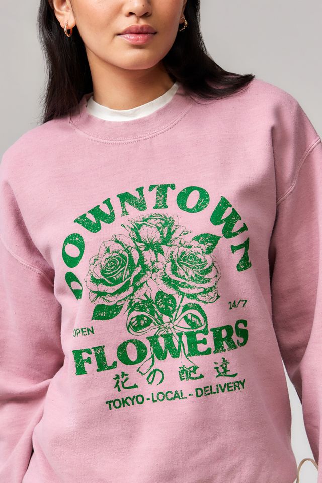 UO Downtown Flowers Sweatshirt #1