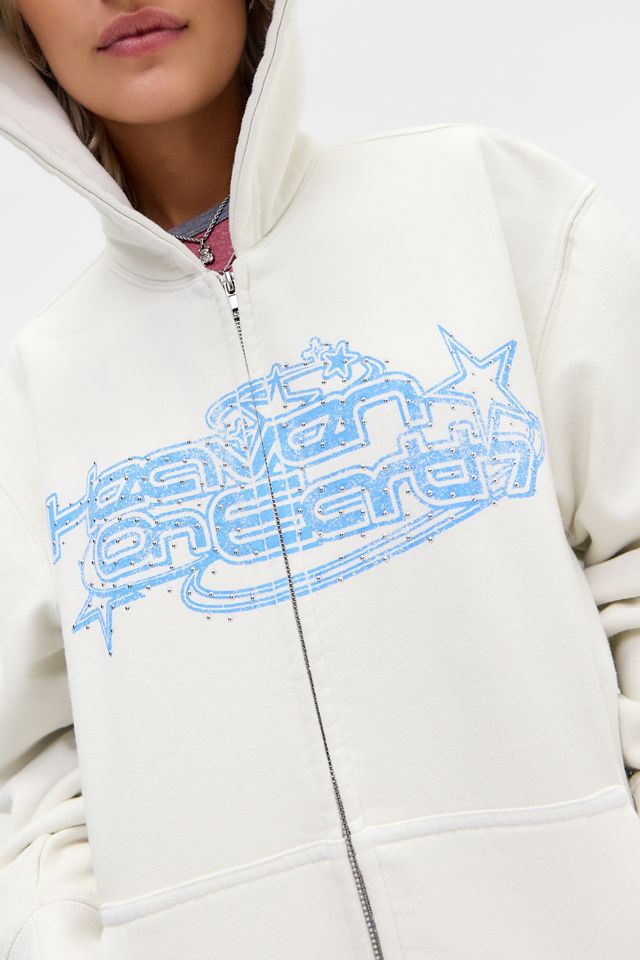 UO Heaven Hofix Zip-Through Hoodie #1