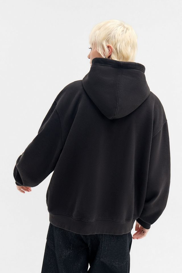 UO Grunge Script Zip-Durch Kapuzenpullover #3