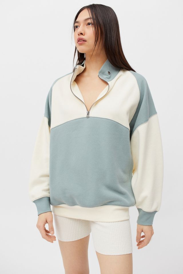 Urban outfitters half hot sale zip fleece