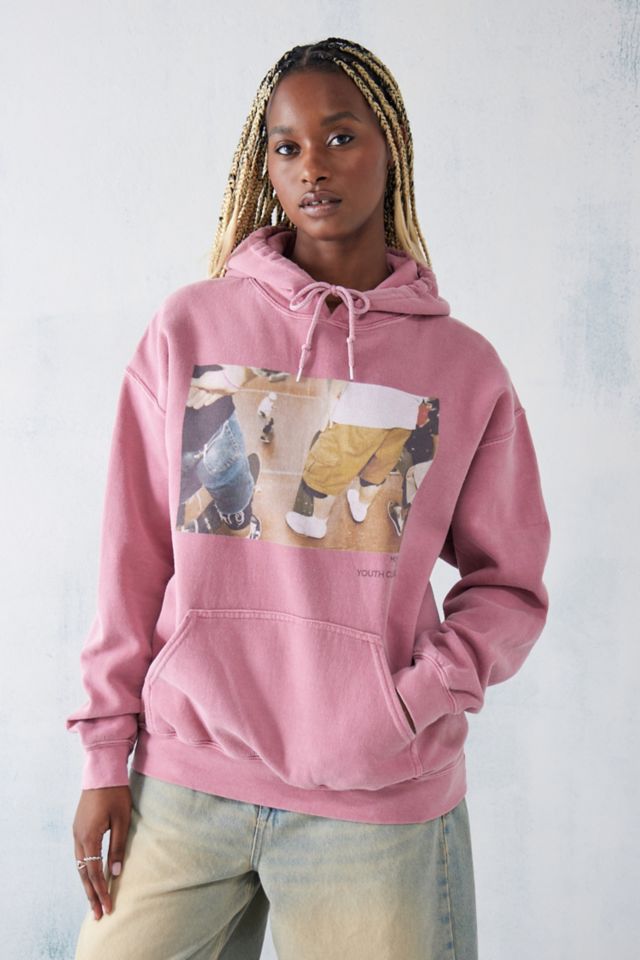 Pink skate hoodie hotsell