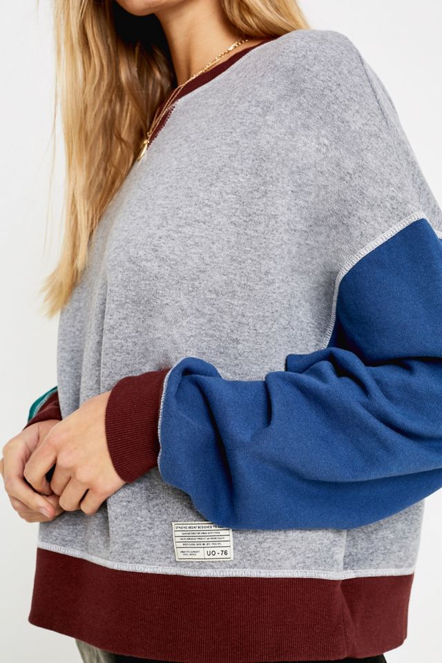 Urban Outfitters – Sweatshirt im Colour-Block-Design #1