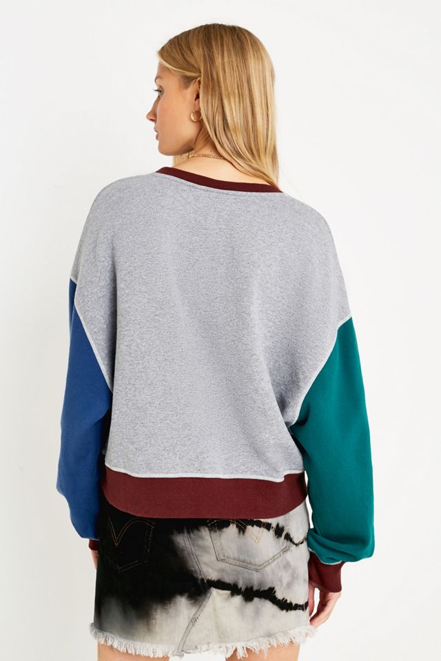 Urban Outfitters – Sweatshirt im Colour-Block-Design #4