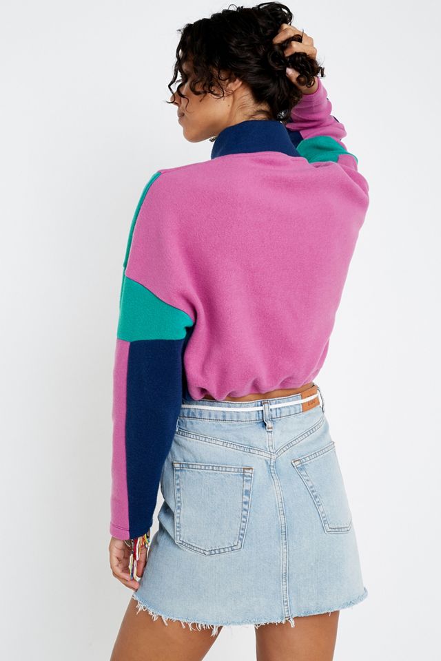 iets frans... Chevron Colourblock Track Top #3