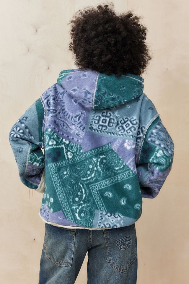 BDG Keaton Oversized Fleece Lined Hoodie Sweatshirt #3