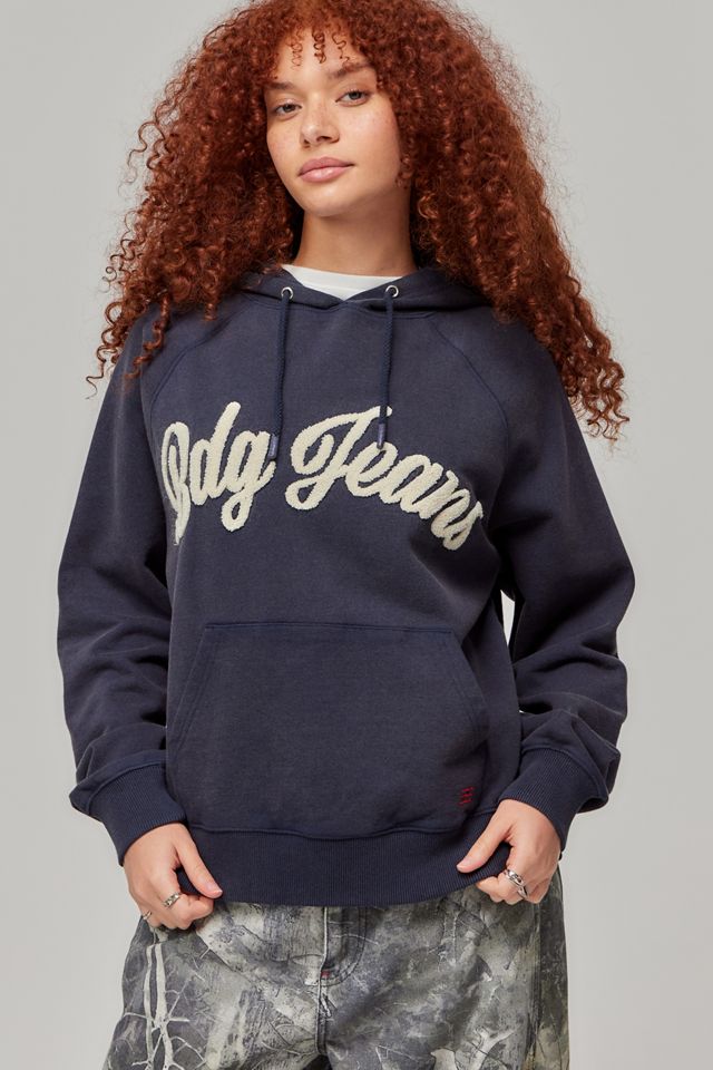 BDG Script Applique Hoodie #1