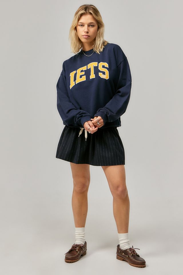iets frans... Applique College Sweatshirt #1
