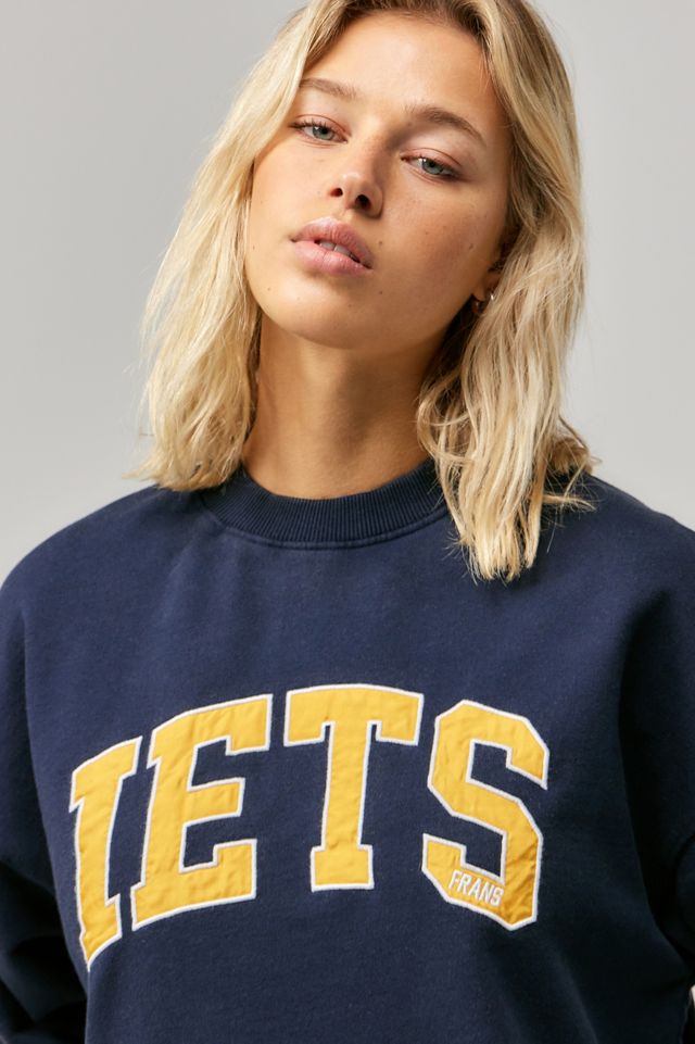 iets frans... Applique College Sweatshirt #2