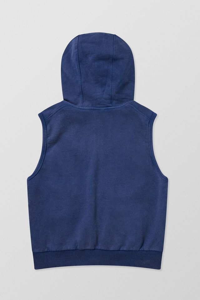 iets frans... Sleeveless Zip-Through Hoodie #9