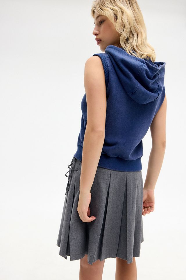 iets frans... Sleeveless Zip-Through Hoodie #5