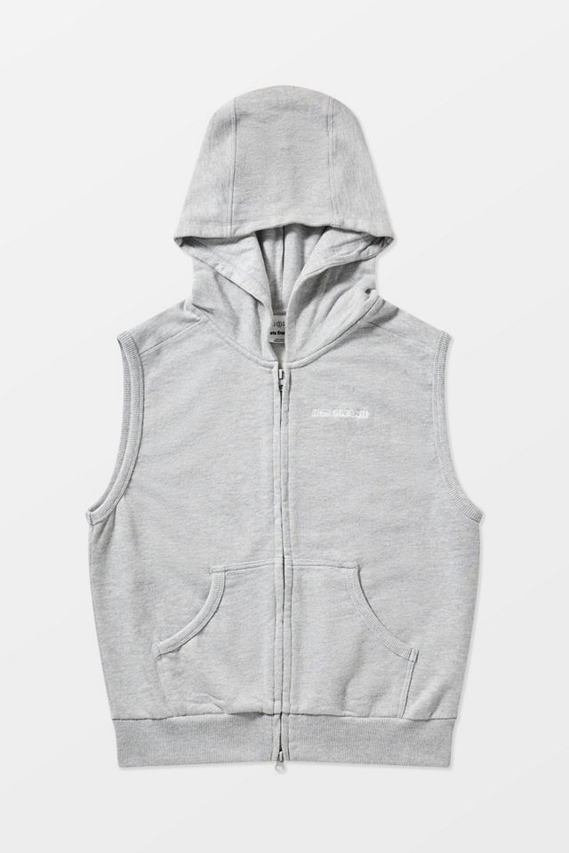 iets frans... Sleeveless Zip-Through Hoodie #7