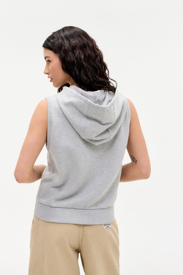 iets frans... Sleeveless Zip-Through Hoodie #3