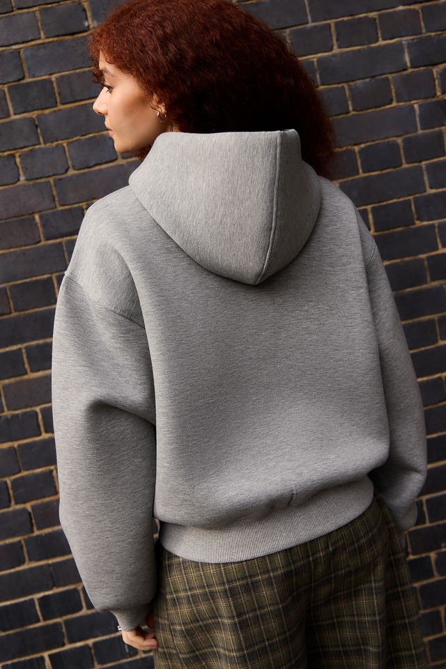 iets frans... Grey Marl Scuba Hoodie #2