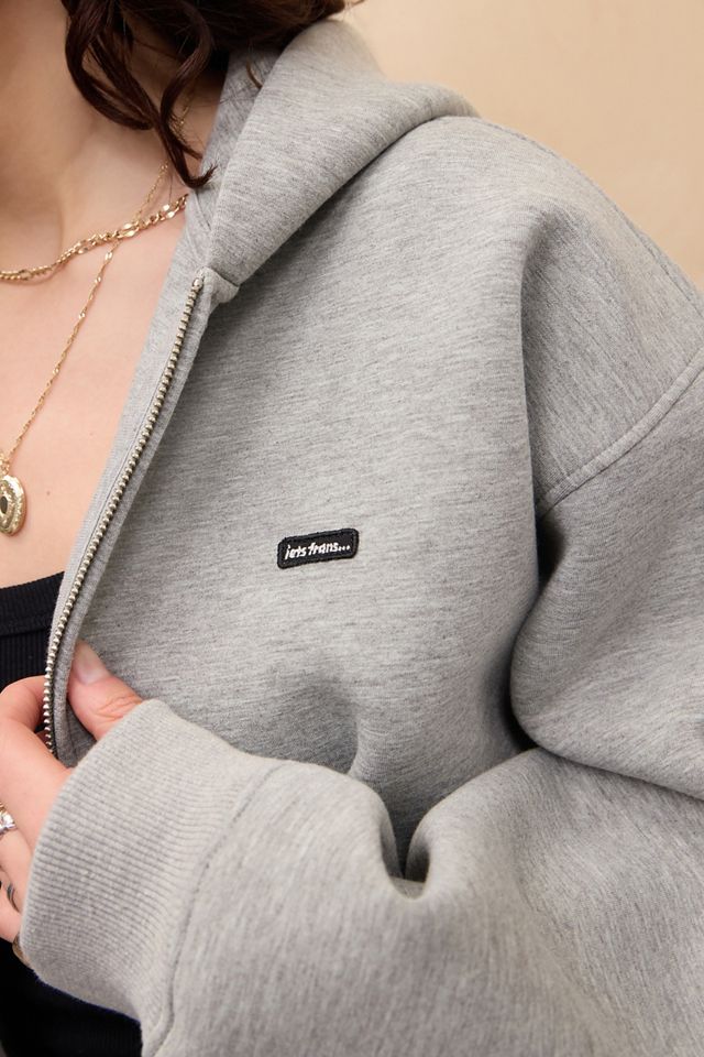 iets frans... Grey Marl Scuba Hoodie #4