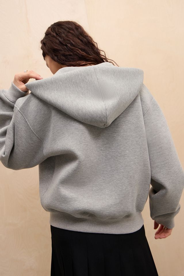 iets frans... Grey Marl Scuba Hoodie #5