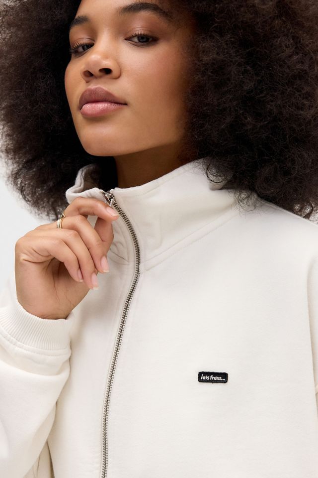 iets frans.. Weißer Silas Zip-Sweatshirt #2